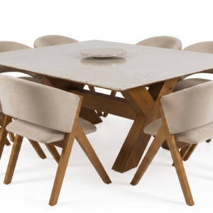 comedor cuadrado robusto